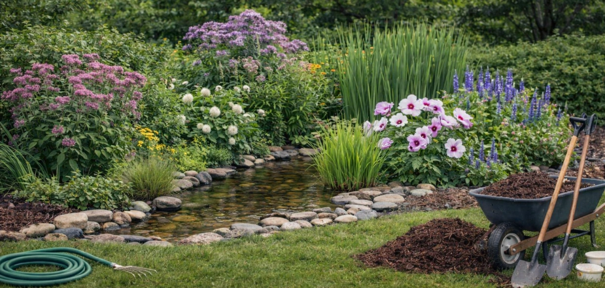  DIY Wetlands Garden 